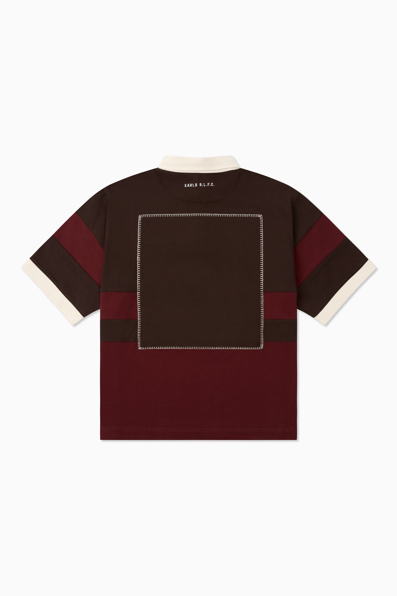 Block Rugby - Brown/Red
