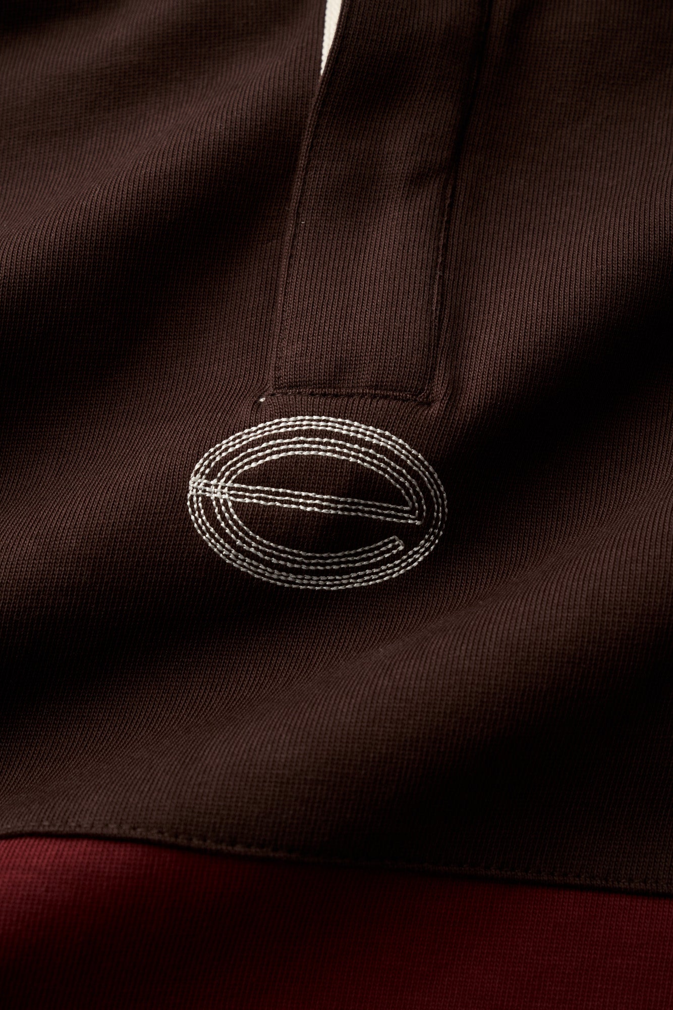 Block Rugby - Brown/Red