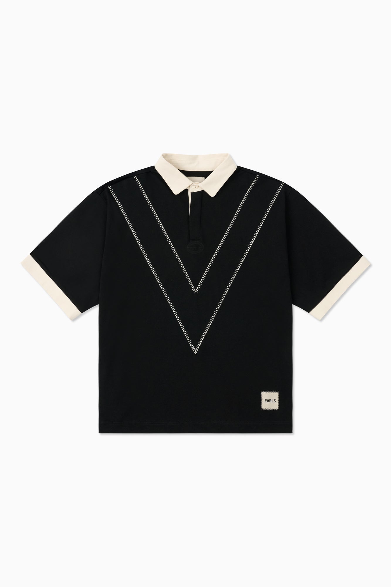 Chevron Rugby - Black