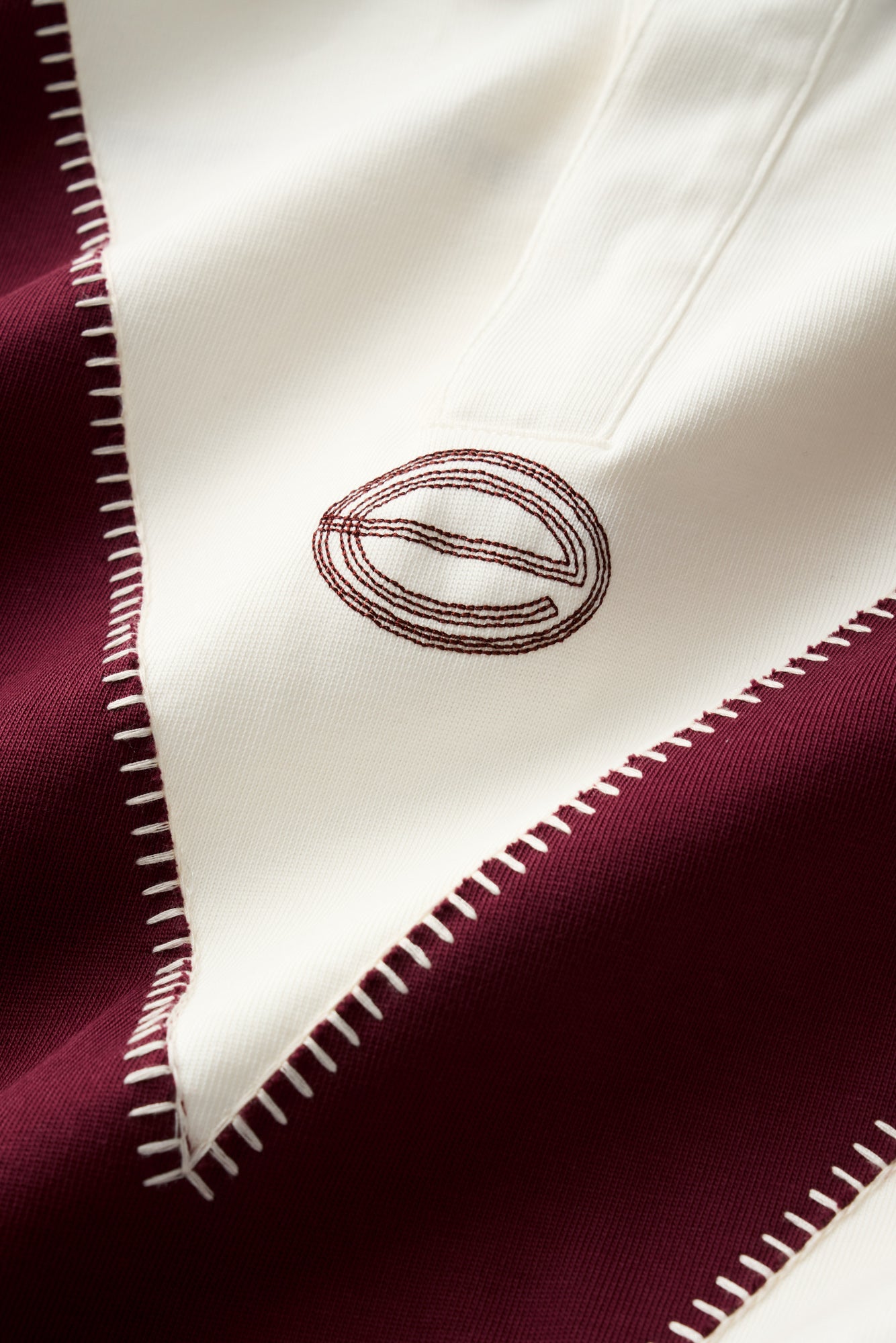 Chevron Rugby - Off White