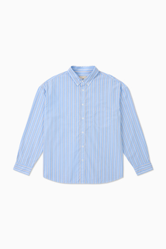 Thread Shirt - Blue/Brown