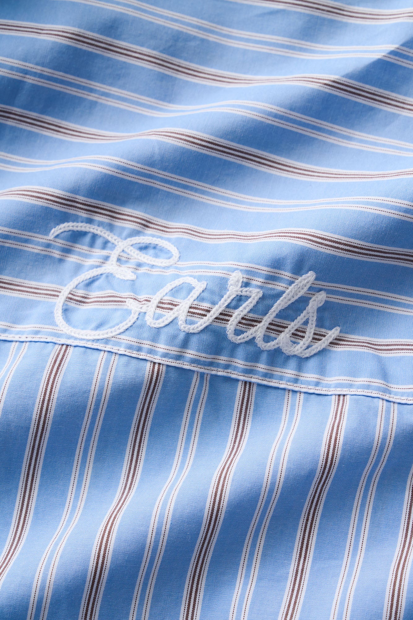 Thread Shirt - Blue/Brown