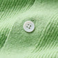 Knit Shirt Cardigan - Lime