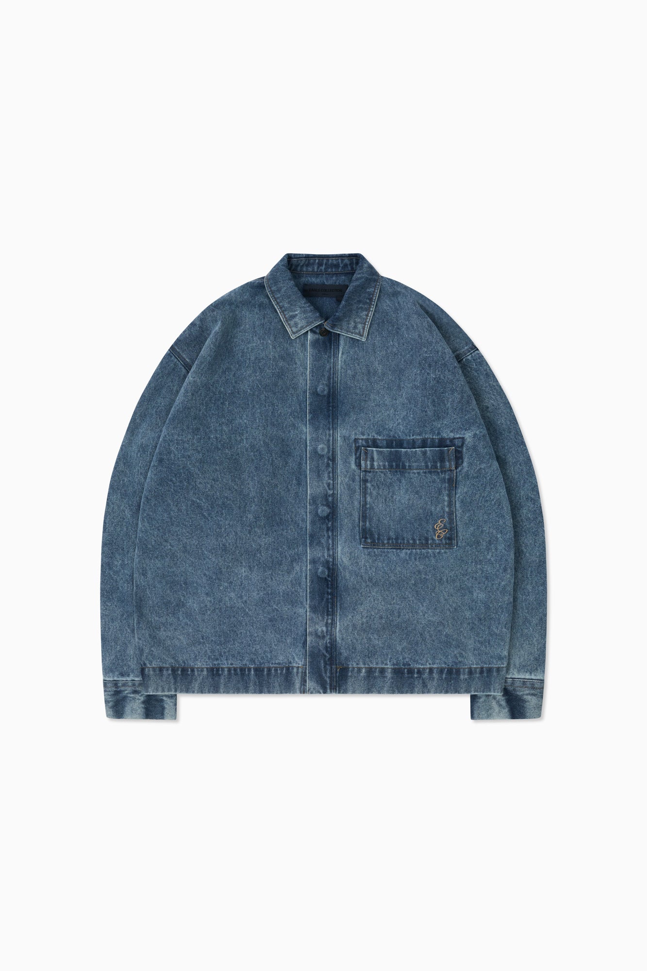 Button Denim Shirt - Washed