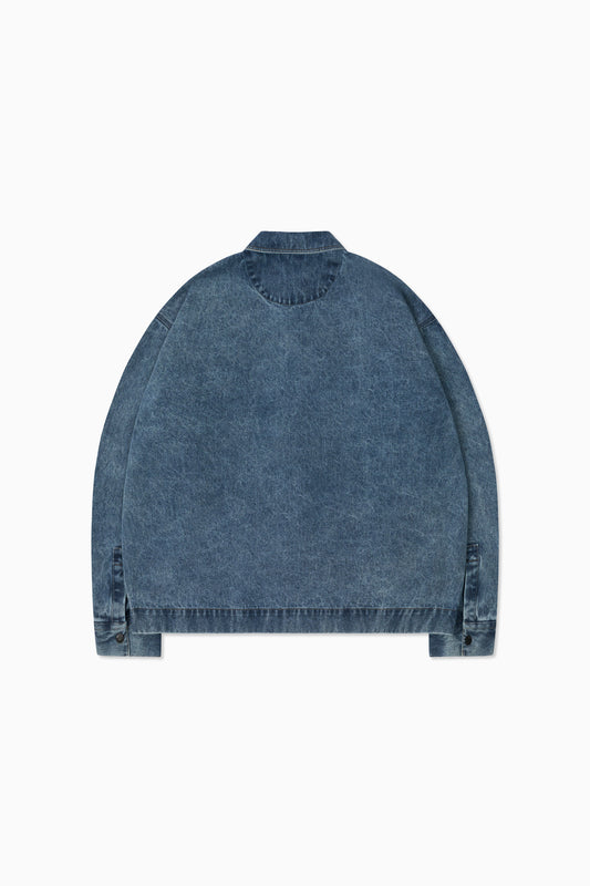 Button Denim Shirt - Washed