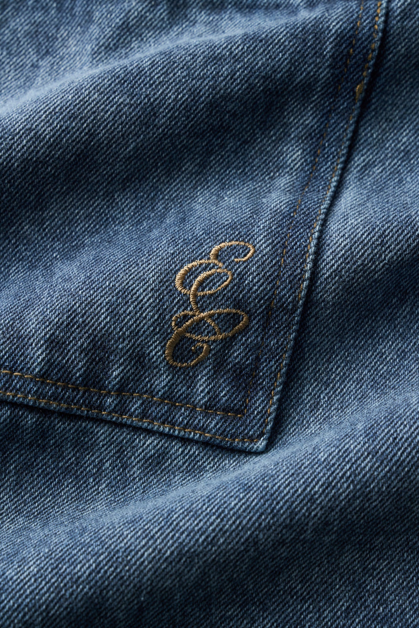Button Denim Shirt - Washed