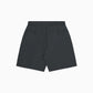 Twin Pleat Wool Short - Charcoal