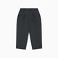 Twin Pleat Wool Trouser - Charcoal