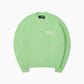 Mohair Knit Crew - Mint