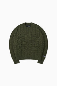 Monogram Crew - Forest