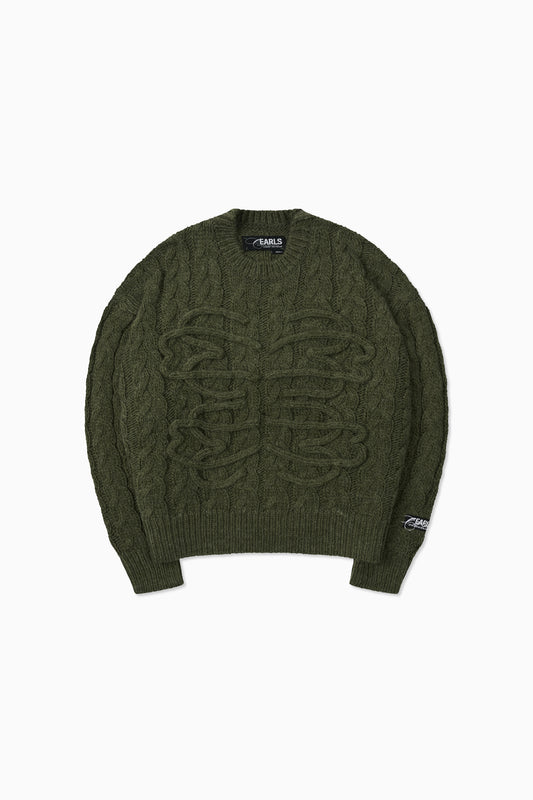 Monogram Crew - Forest