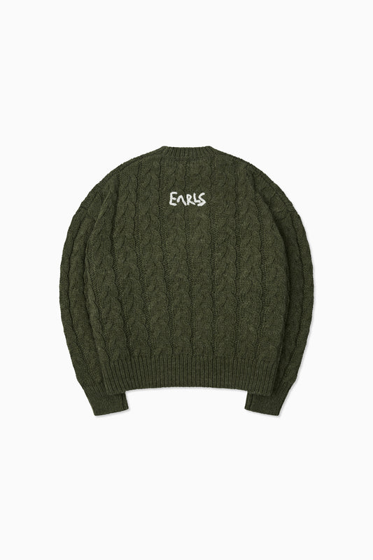 Monogram Crew - Forest