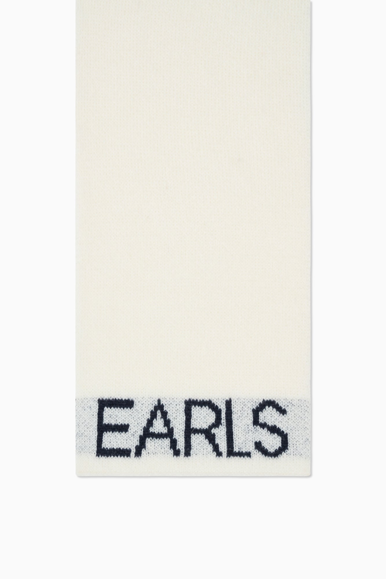 Wordmark Scarf - White