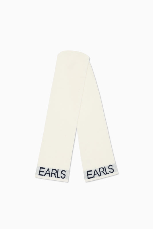 Wordmark Scarf - White