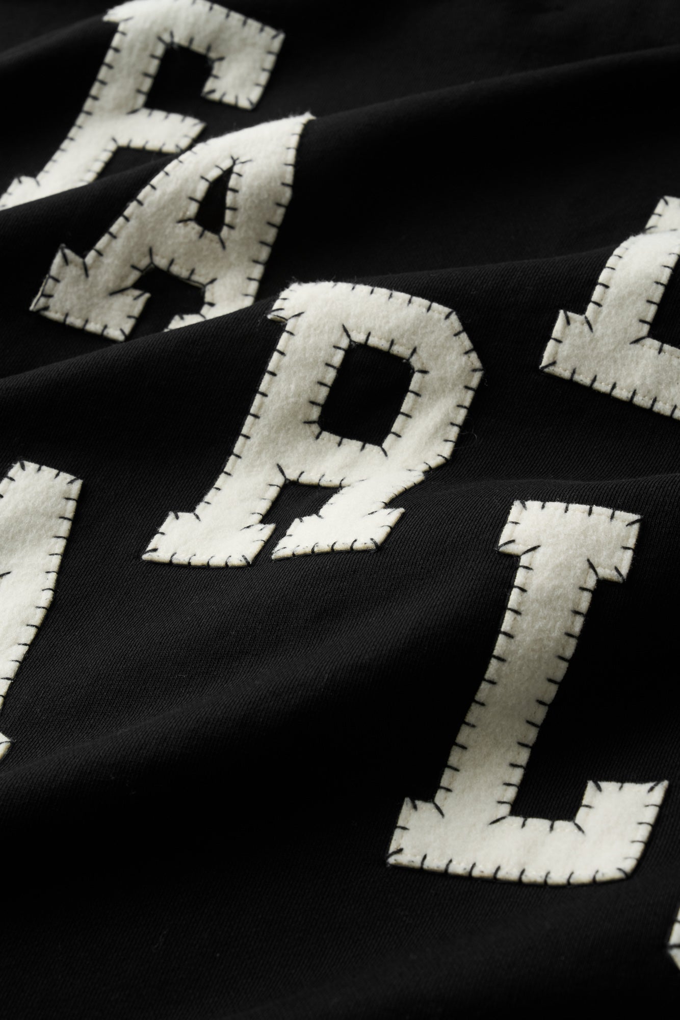 Felt Hood - Black/White