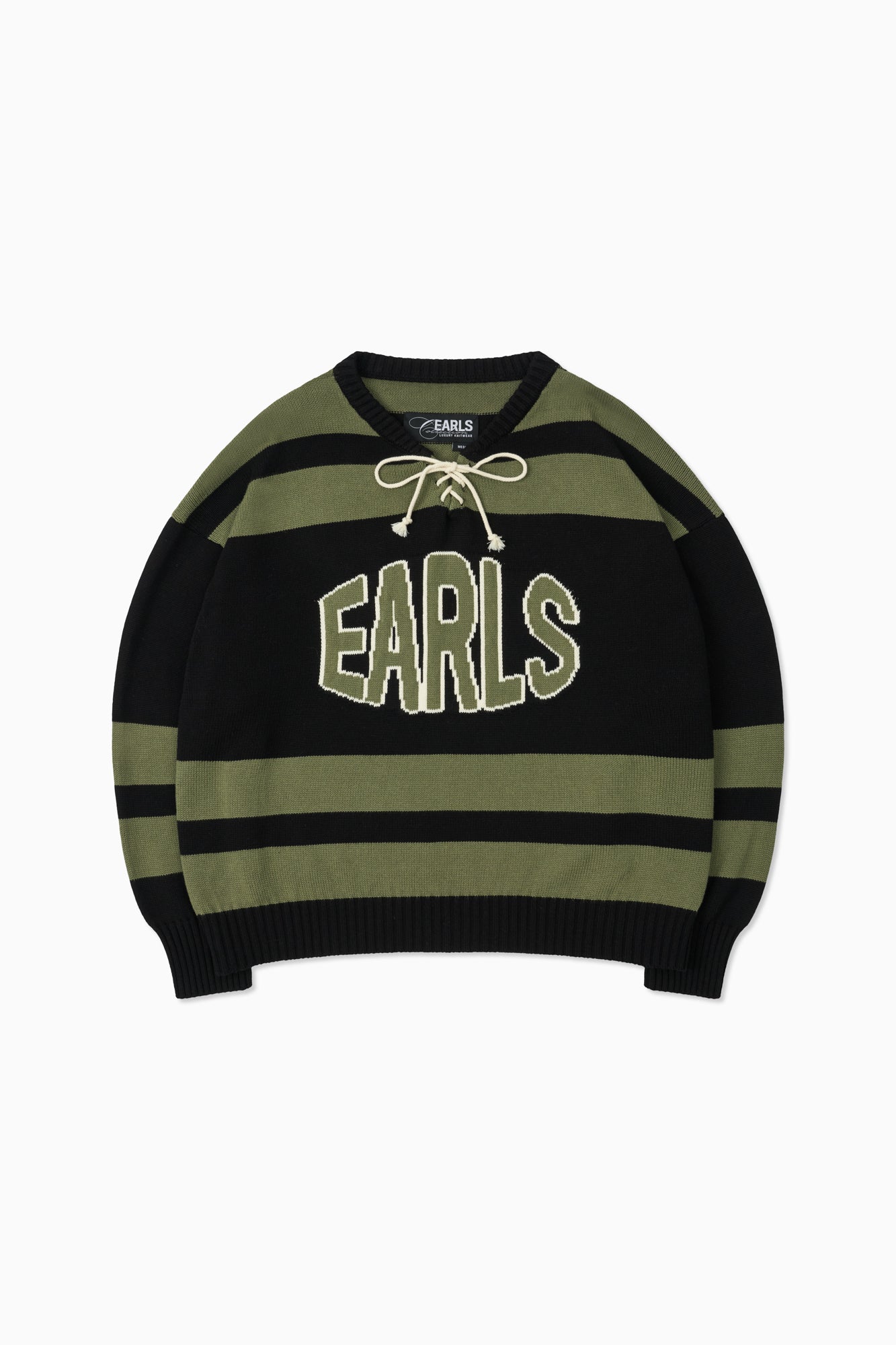 Hockey Knit - Black/Green