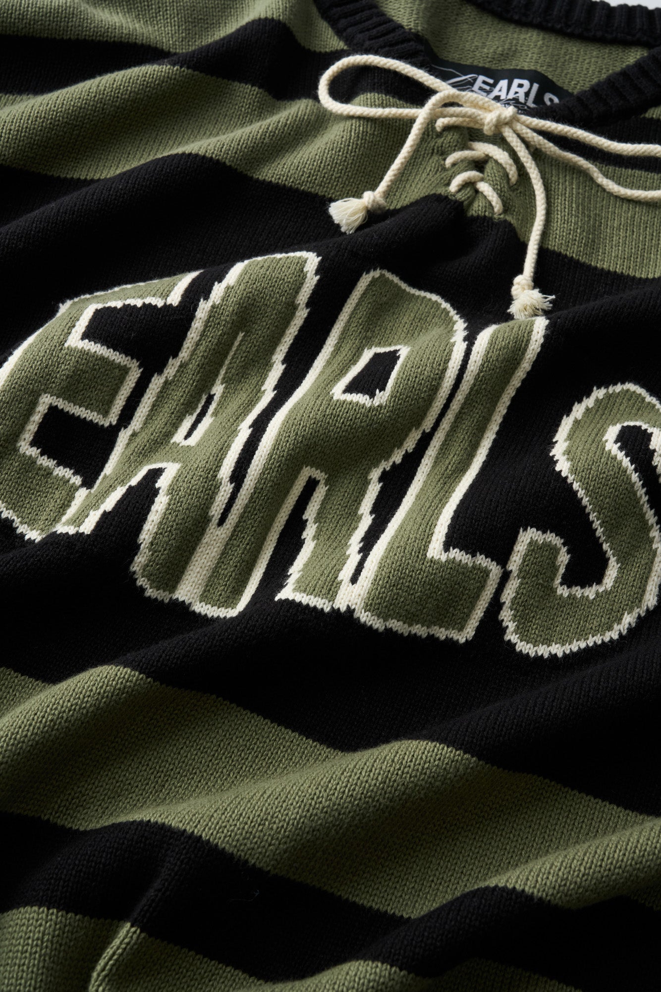 Hockey Knit - Black/Green