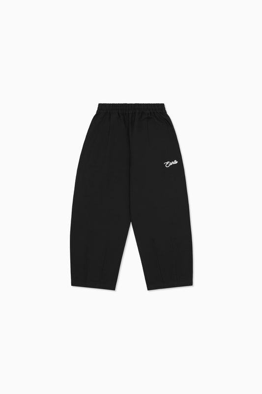 Cotton/Linen Easy Pant - Black