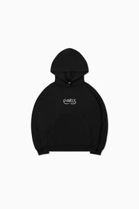 Thick Stitch Hood - Black