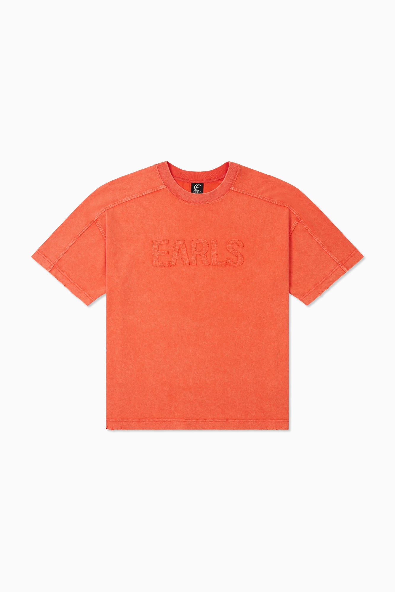 Distressed Tee - Persimmon