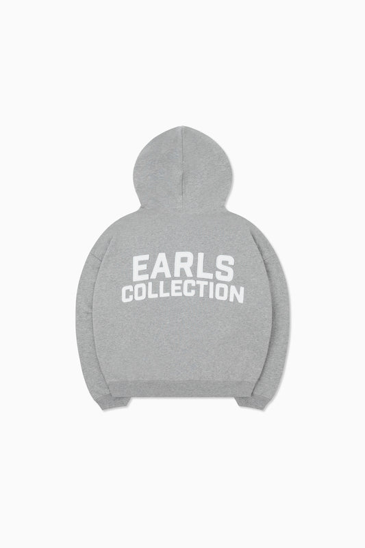 Warm Up Hood - Grey Marle