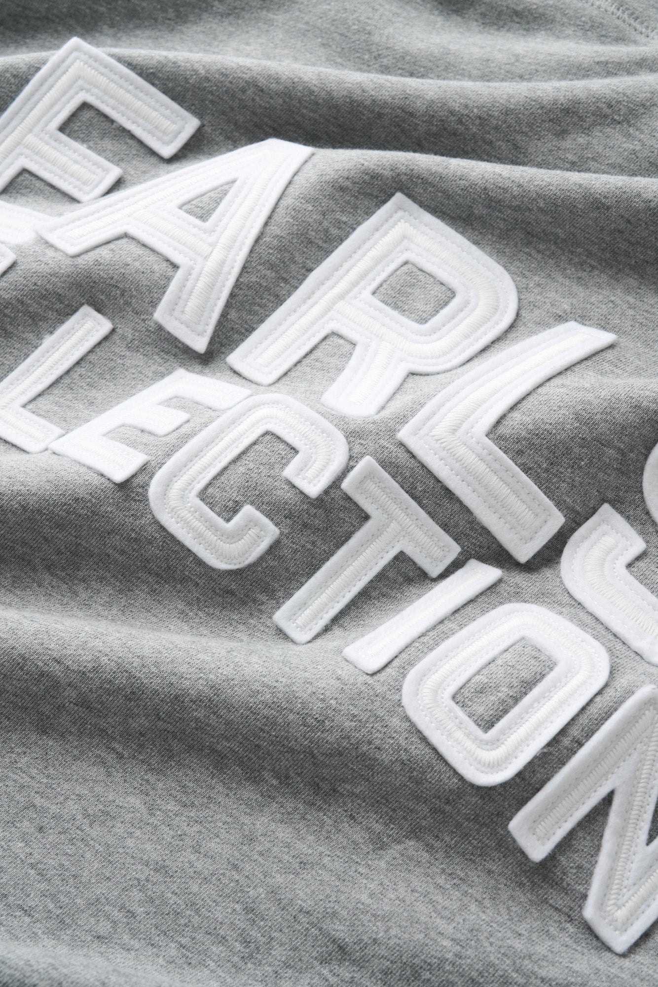 Warm Up Hood - Grey Marle