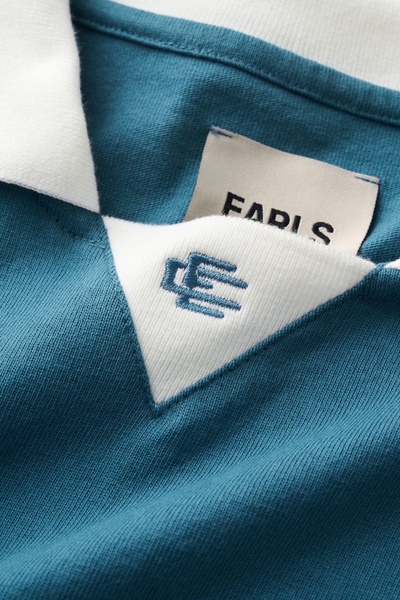 L/S Sports Polo - Blue/Pristine