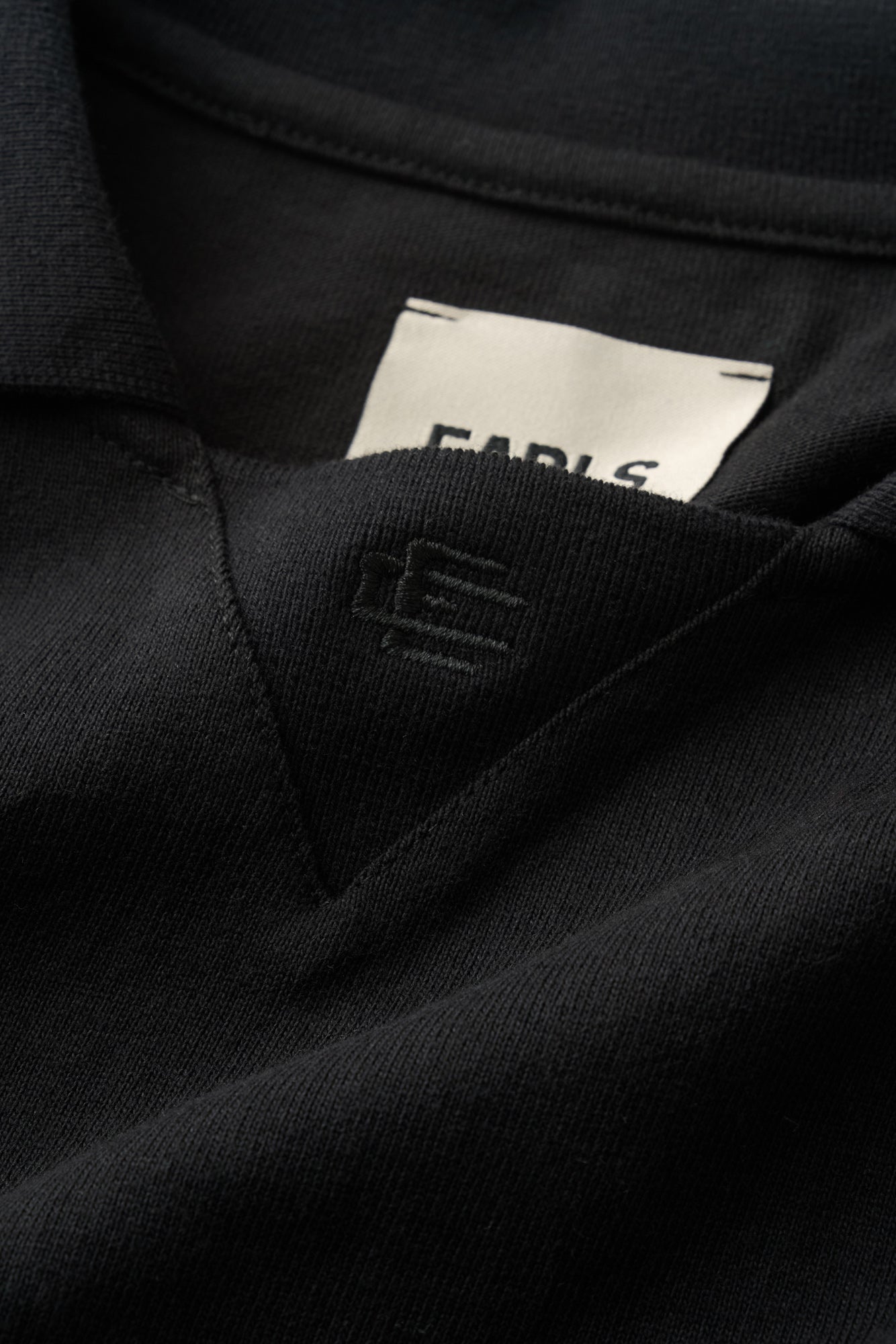 L/S Sports Polo - Black