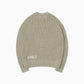 Linen Knit Crew - Green