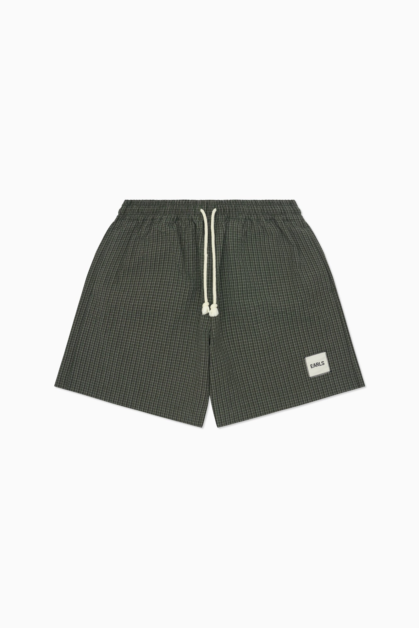 Seersucker Swim Short - Green
