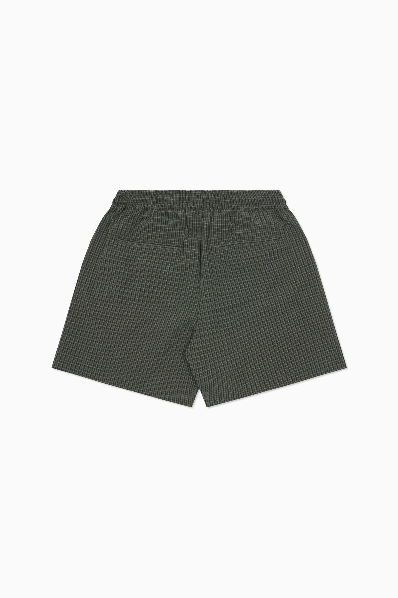 Seersucker Swim Short - Green
