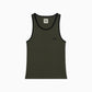 Icon Singlet - Contrast Khaki