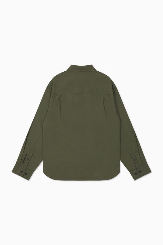 CBD Shirt - Deep Olive Solid