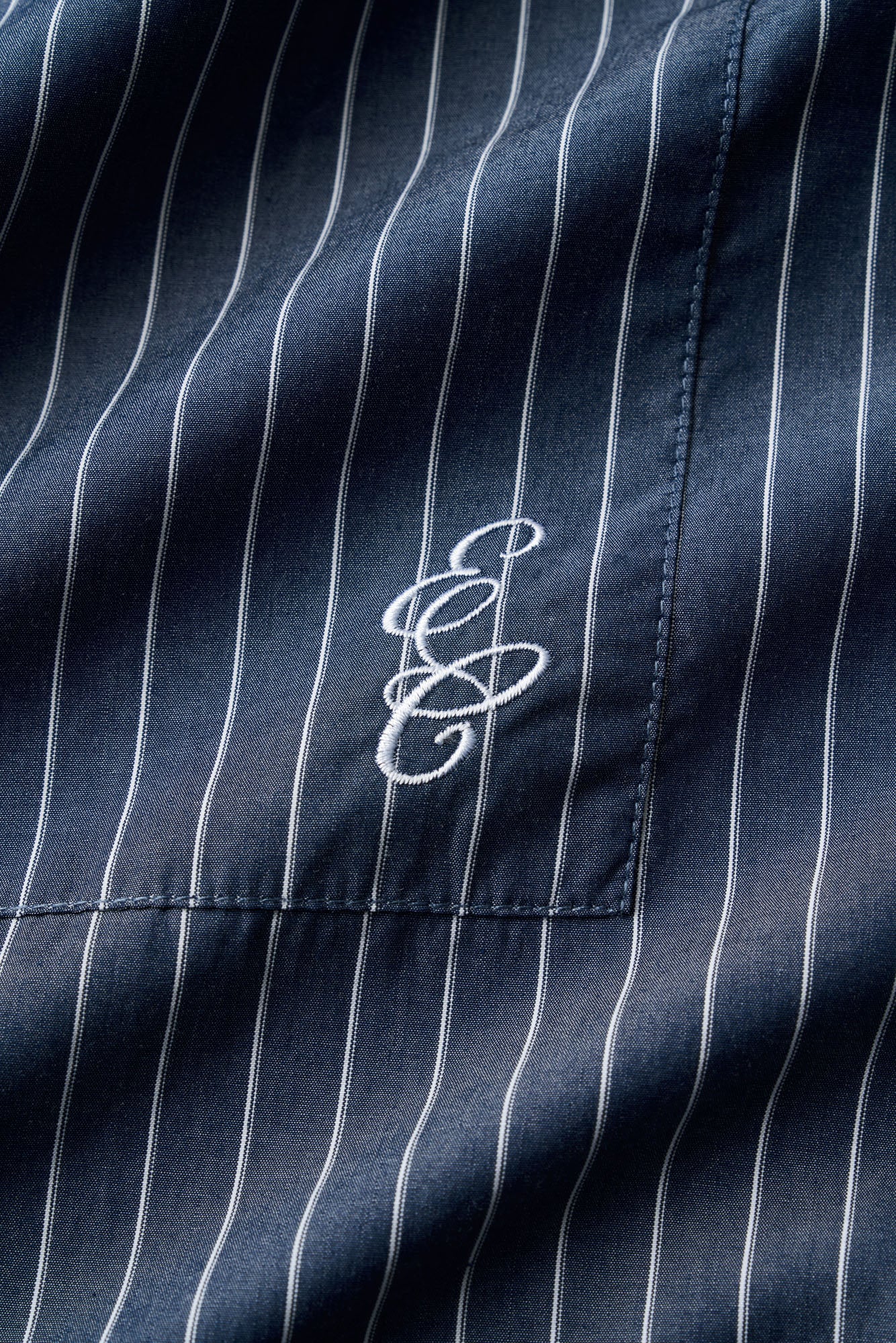 CBD Shirt - Navy Stripe