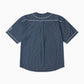 Baseman Shirt - Navy Stripe