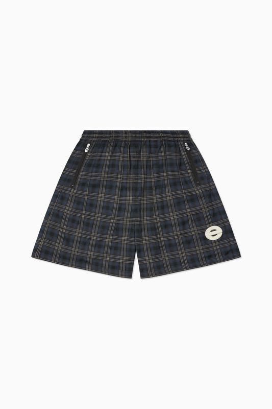 Sport Track Short - Tartan Brown