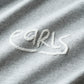 Thick Stitch Tee - Grey Marle