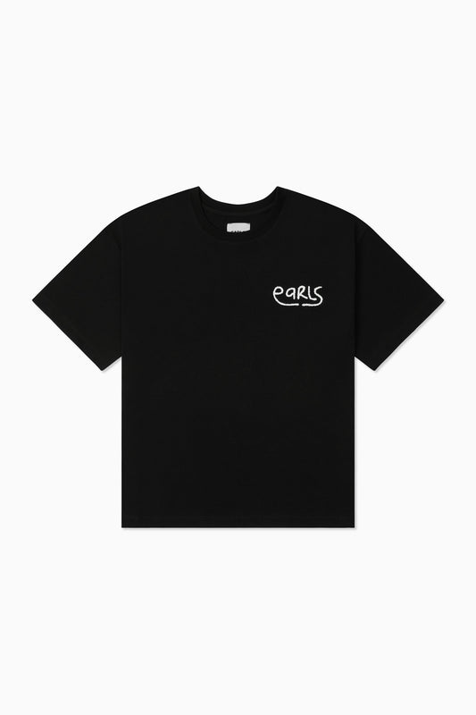 Thick Stitch Tee - Black
