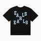 Felt Tee - Black/Blue