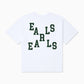 Felt Tee - White/Forrest