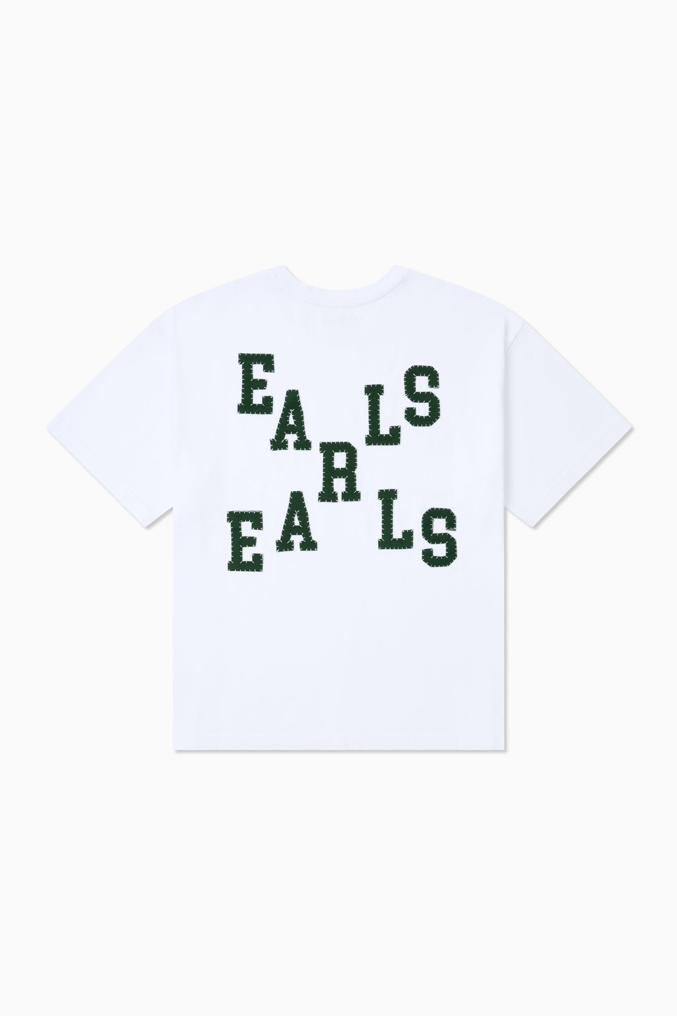 Felt Tee - White/Forrest
