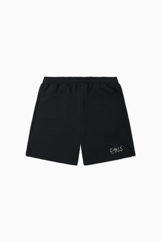 Earls Basics Fleece Short - Black