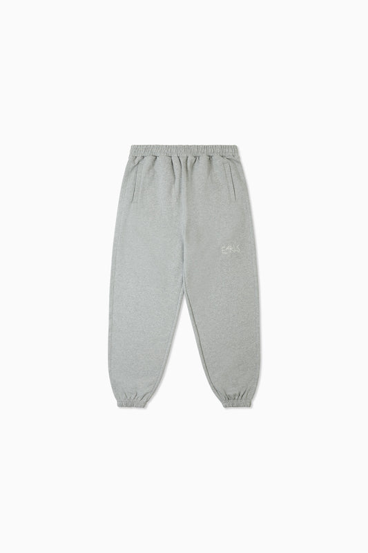 Earls Basics Jogger Pant - Grey Marle