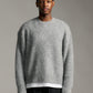 Solid Mohair Knit - Grey Marle