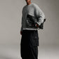 Solid Mohair Knit - Grey Marle