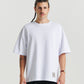 Yoke Tee - White/Black