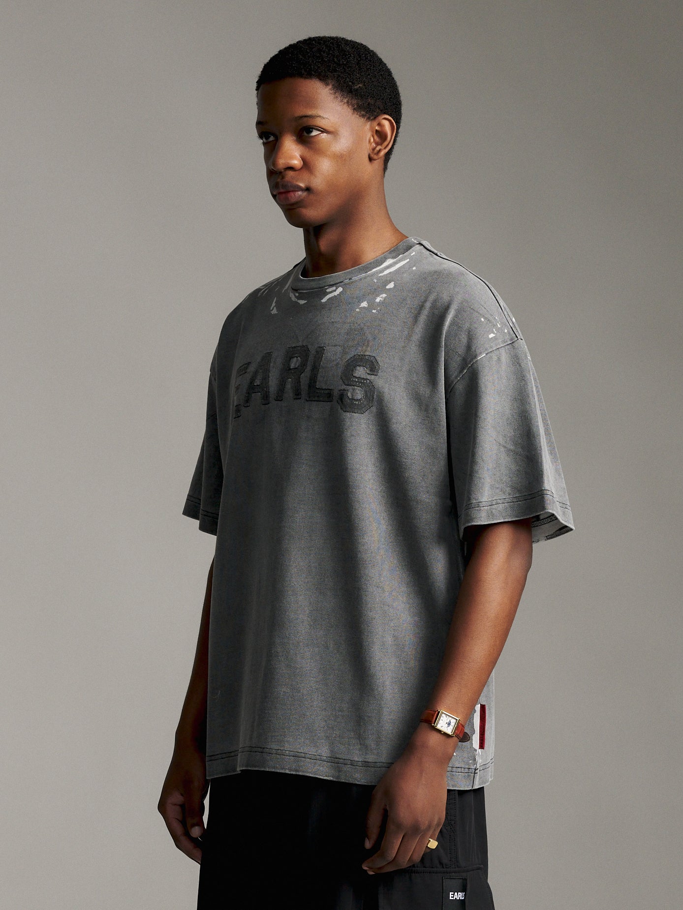 Removal Tee - Charcoal