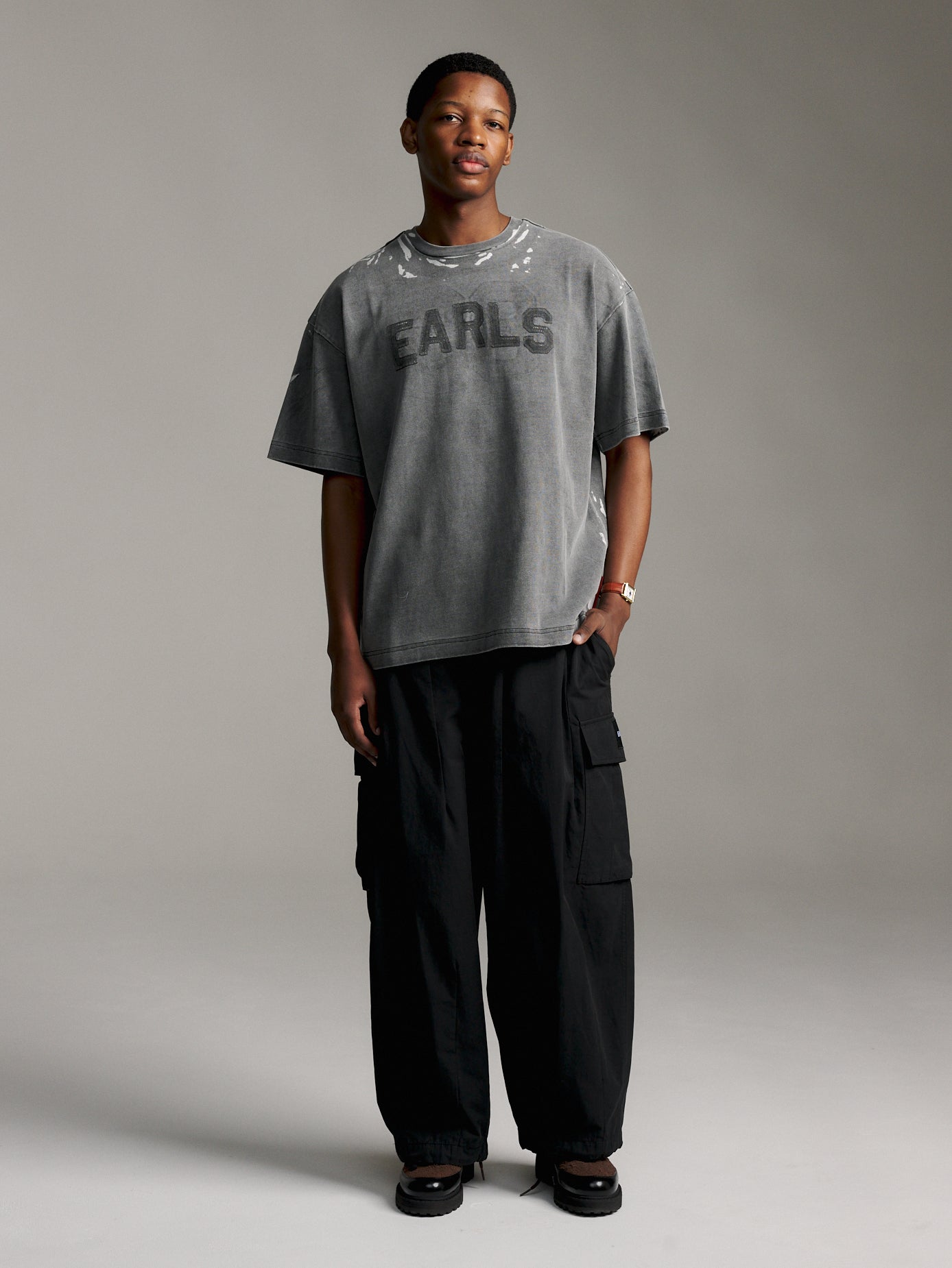 Removal Tee - Charcoal