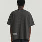Stripe Block Tee - Black