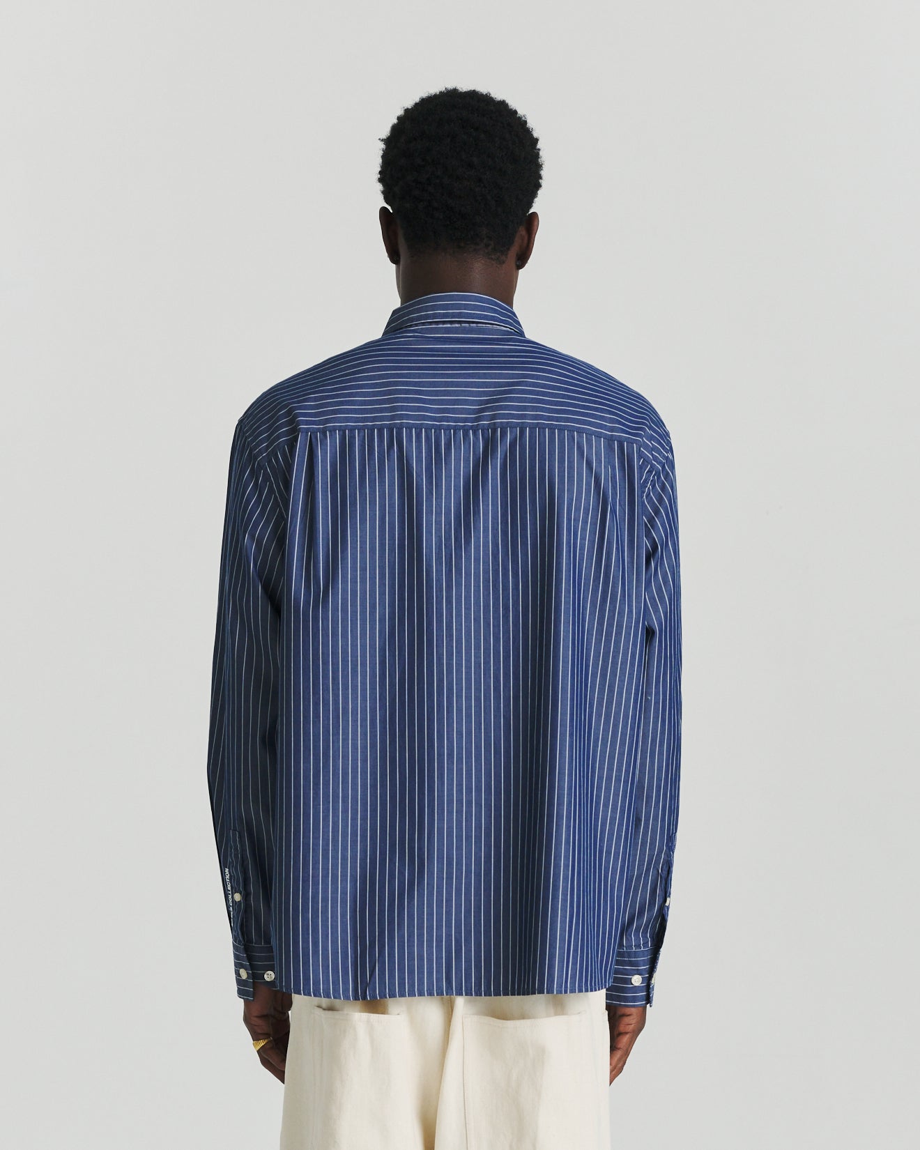 CBD Shirt - Navy Stripe